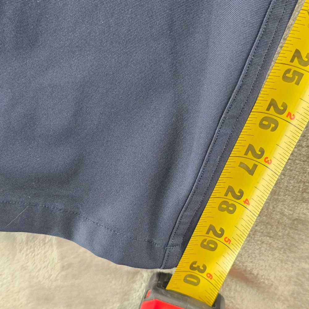 Lululemon ABC Pant Mens 32 Navy Blue Slim Fit Warpstreme Performance‎ Trousers